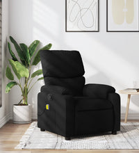 Massagesessel Schwarz Stoff