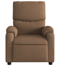 Massagesessel Braun Stoff