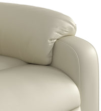 Massagesessel Creme Kunstleder