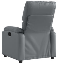 Massagesessel Grau Kunstleder