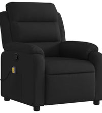 Massagesessel Schwarz Stoff