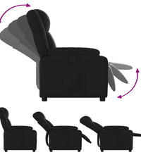 Relaxsessel Schwarz Kunstleder