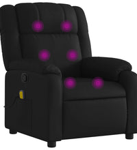 Massagesessel Schwarz Kunstleder