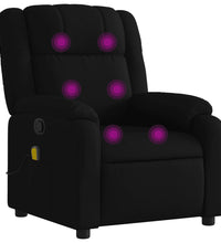 Massagesessel Schwarz Stoff