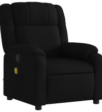 Massagesessel Schwarz Stoff
