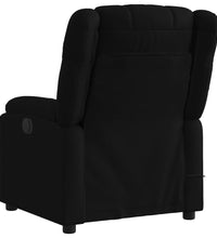 Massagesessel Schwarz Stoff