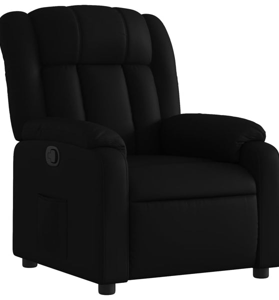 Relaxsessel Schwarz Kunstleder