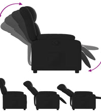 Relaxsessel Schwarz Kunstleder