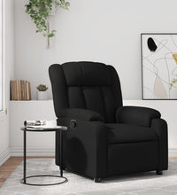 Relaxsessel Schwarz Kunstleder