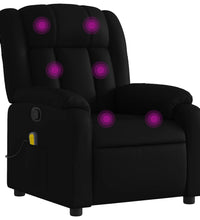 Massagesessel Schwarz Kunstleder