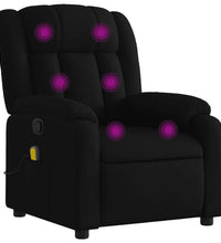 Massagesessel Schwarz Stoff