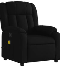 Massagesessel Schwarz Stoff