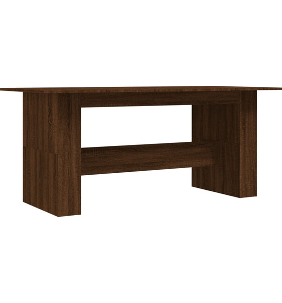 Esstisch Braun Eichen-Optik 180x90x76 cm Holzwerkstoff