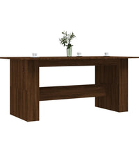 Esstisch Braun Eichen-Optik 180x90x76 cm Holzwerkstoff