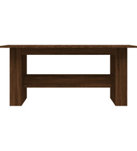 Esstisch Braun Eichen-Optik 180x90x76 cm Holzwerkstoff