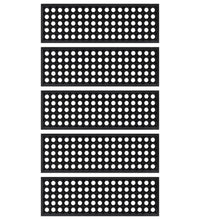 Stufenmatten 5 Stk. 25x75 cm Gummi