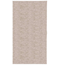 Shaggy-Teppich PAMPLONA Hochflor Modern Beige 80x150 cm