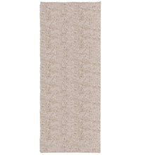 Shaggy-Teppich PAMPLONA Hochflor Modern Beige 80x200 cm