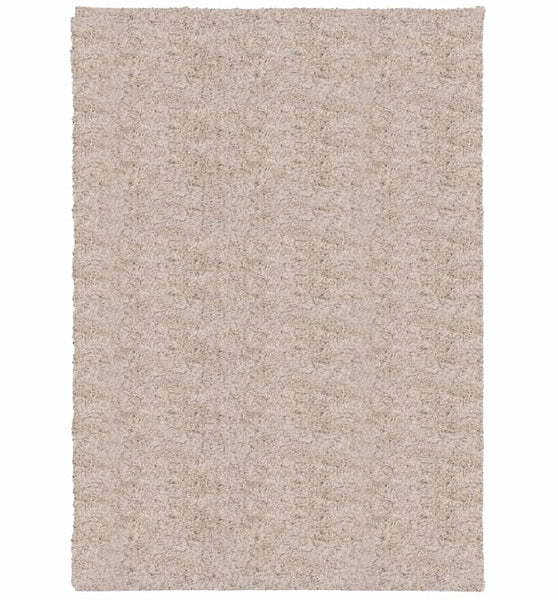 Shaggy-Teppich PAMPLONA Hochflor Modern Beige 160x230 cm