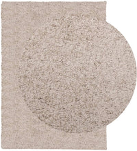 Shaggy-Teppich PAMPLONA Hochflor Modern Beige 200x280 cm