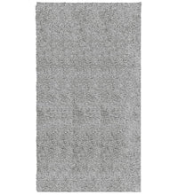 Shaggy-Teppich PAMPLONA Hochflor Modern Grau 60x110 cm