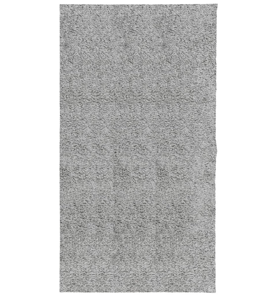 Shaggy-Teppich PAMPLONA Hochflor Modern Grau 80x150 cm