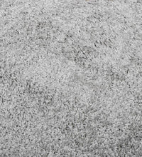 Shaggy-Teppich PAMPLONA Hochflor Modern Grau 80x200 cm