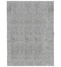 Shaggy-Teppich PAMPLONA Hochflor Modern Grau 140x200 cm