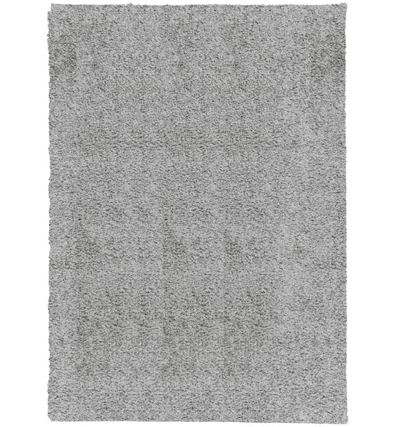 Shaggy-Teppich PAMPLONA Hochflor Modern Grau 200x280 cm