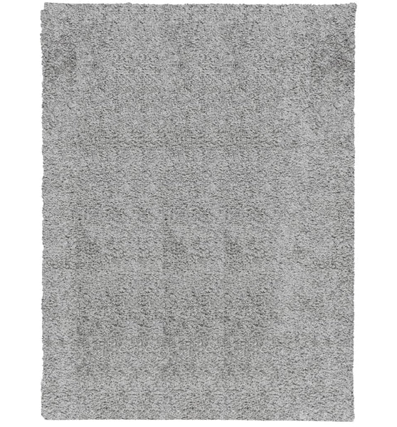 Shaggy-Teppich PAMPLONA Hochflor Modern Grau 300x400 cm