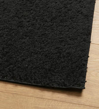 Shaggy-Teppich PAMPLONA Hochflor Modern Schwarz 200x280 cm