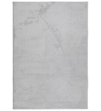 Teppich IZA Kurzflor Skandinavischer Look Grau 160x230 cm