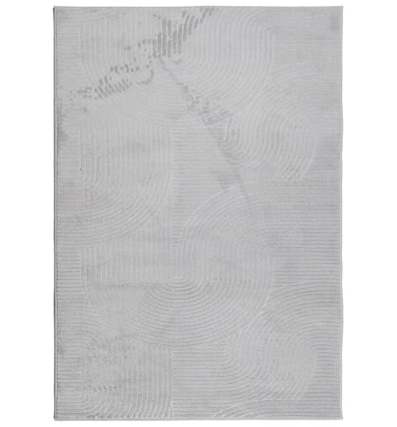 Teppich IZA Kurzflor Skandinavischer Look Grau 160x230 cm