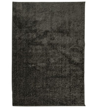 Teppich ISTAN Hochflor Glänzend Anthrazit 120x170 cm