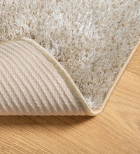 Teppich ISTAN Hochflor Glänzend Beige 120x170 cm