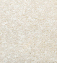 Teppich ISTAN Hochflor Glänzend Creme 100x200 cm