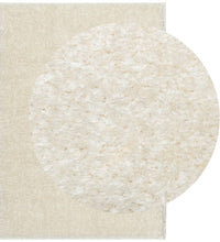 Teppich ISTAN Hochflor Glänzend Creme 200x280 cm