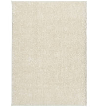 Teppich ISTAN Hochflor Glänzend Creme 240x340 cm