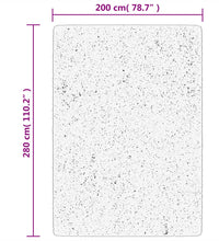 Teppich ISTAN Hochflor Glänzend Grau 200x280 cm