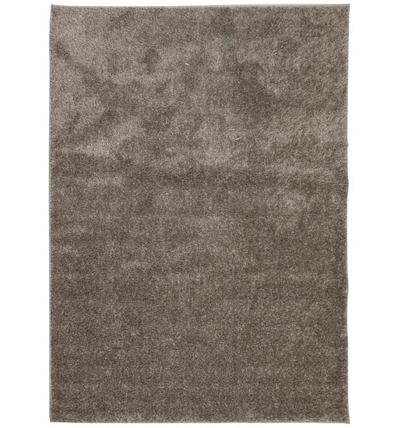 Teppich ISTAN Hochflor Glänzend Grau 240x340 cm