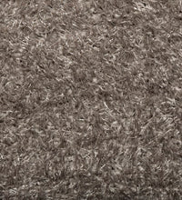 Teppich ISTAN Hochflor Glänzend Grau Ø 80 cm