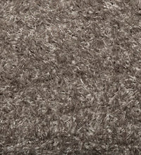 Teppich ISTAN Hochflor Glänzend Grau Ø 120 cm