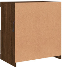 Sideboard mit LED-Leuchten Braun Eichen-Optik 60x37x67 cm