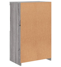 Sideboard mit LED-Leuchten Grau Sonoma 60,5x37x100 cm