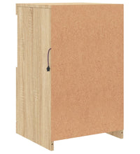 Sideboard mit LED-Leuchten Sonoma-Eiche 41x37x67 cm
