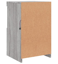 Sideboard mit LED-Leuchten Grau Sonoma 41x37x67 cm