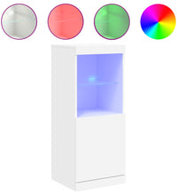 Sideboard mit LED-Beleuchtung Weiß 41x37x100 cm