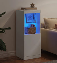 Sideboard mit LED-Beleuchtung Weiß 41x37x100 cm