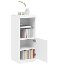 Sideboard mit LED-Beleuchtung Weiß 41x37x100 cm