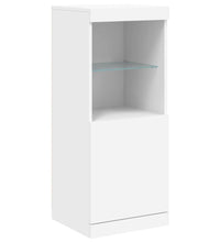 Sideboard mit LED-Beleuchtung Weiß 41x37x100 cm